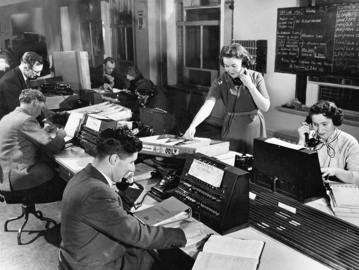 Central telefónica, 1956 de Unbekannt