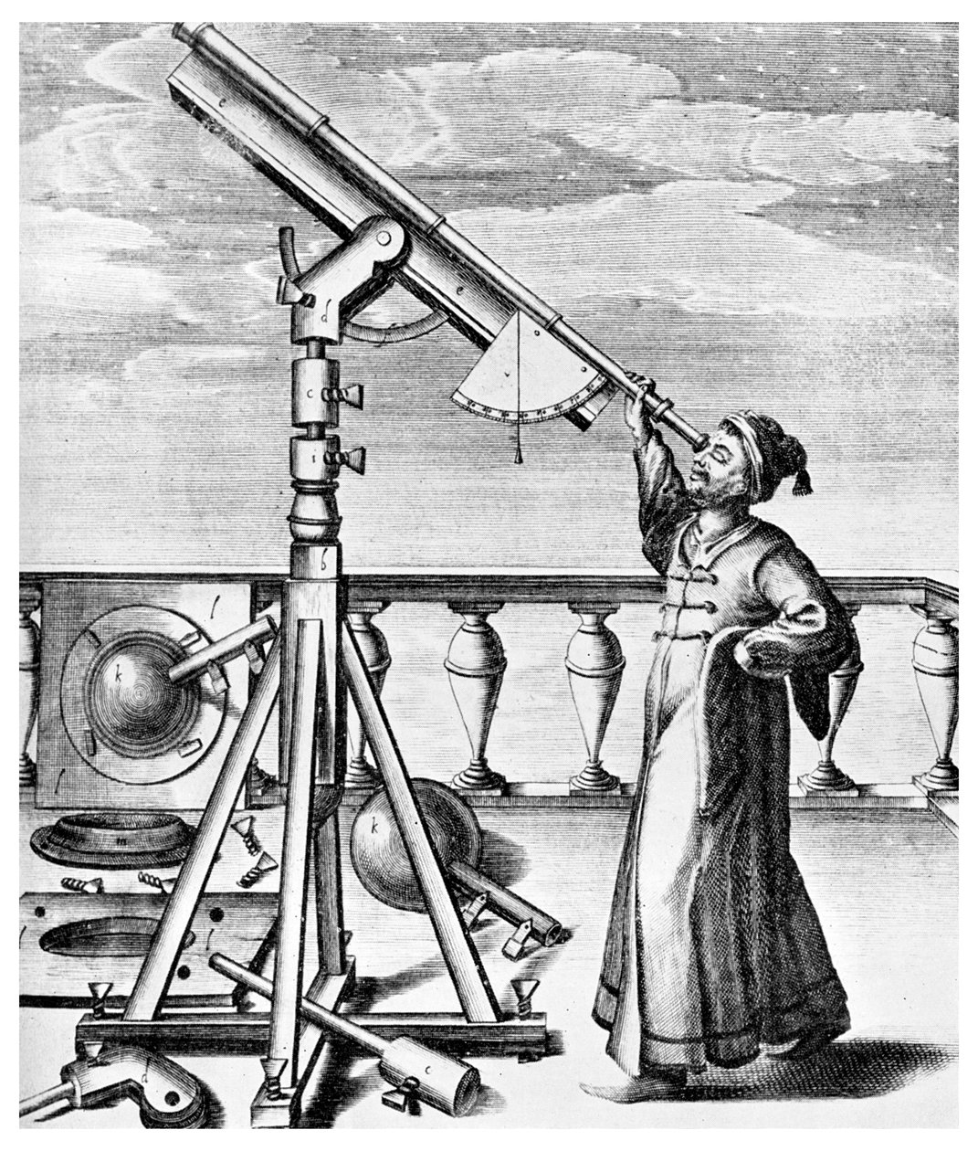 Telescopio de Selenographia, 1647 1956 de Unbekannt
