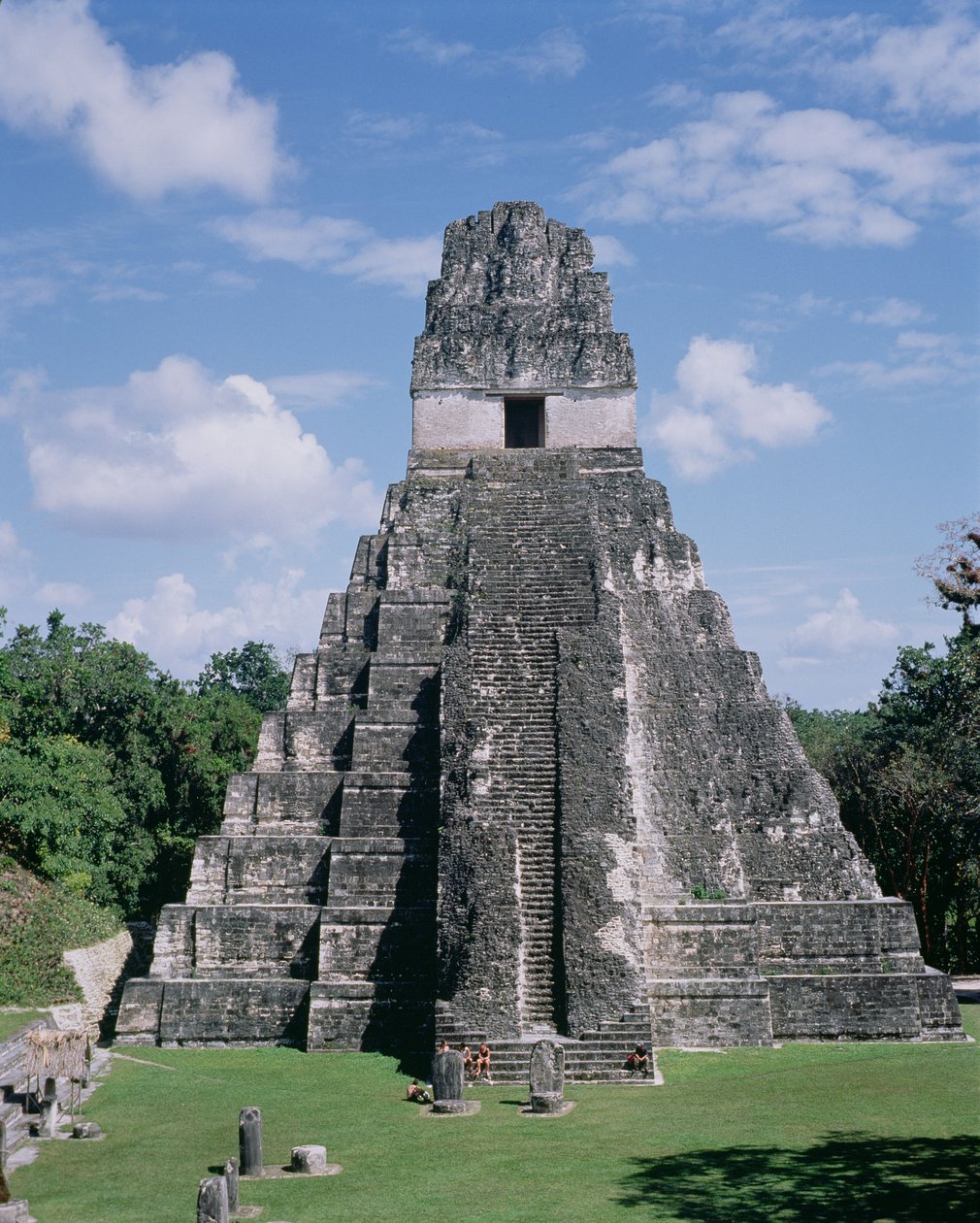 Templo del Jaguar (Templo 1) Maya, Período Clásico Tardío c.600-900 de Unbekannt