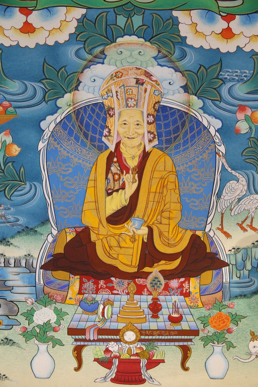 Templo de los Mil Budas Dashang Kagyu Ling, La Boulaye, Francia de Unbekannt