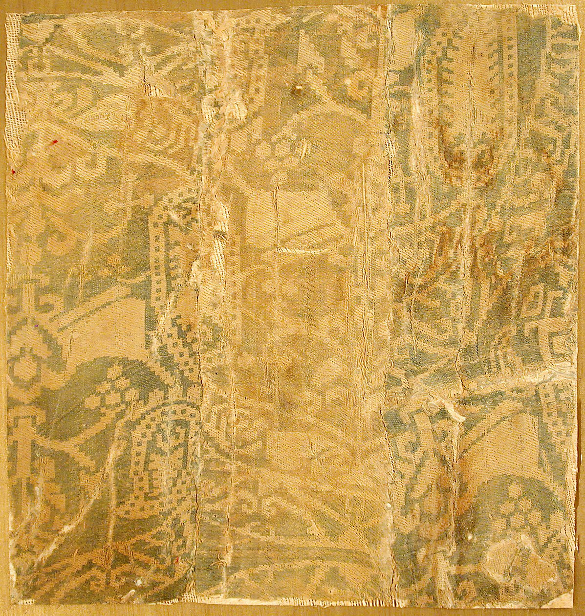 Fragmento Textil, Bizantino, siglo VIII de Unbekannt