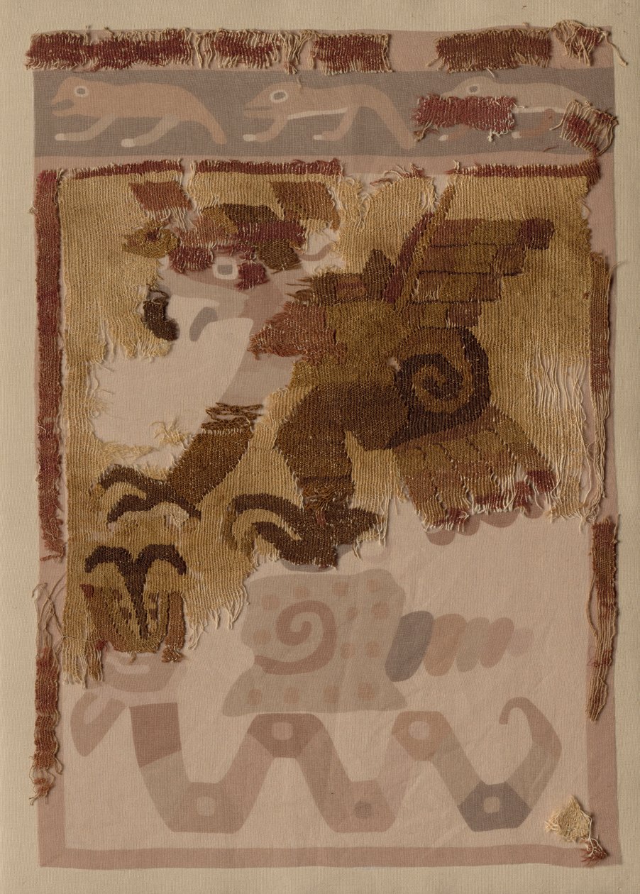 Fragmento textil, c. 50-650 de Unbekannt