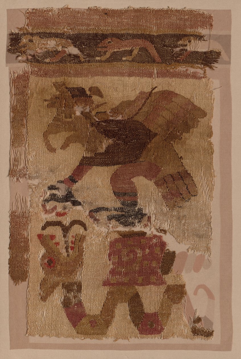 Fragmento textil, c. 50-650 de Unbekannt
