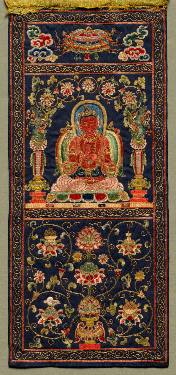 Thangka con el Séptimo Bodhisattva, 1368 - 1424 de Unbekannt
