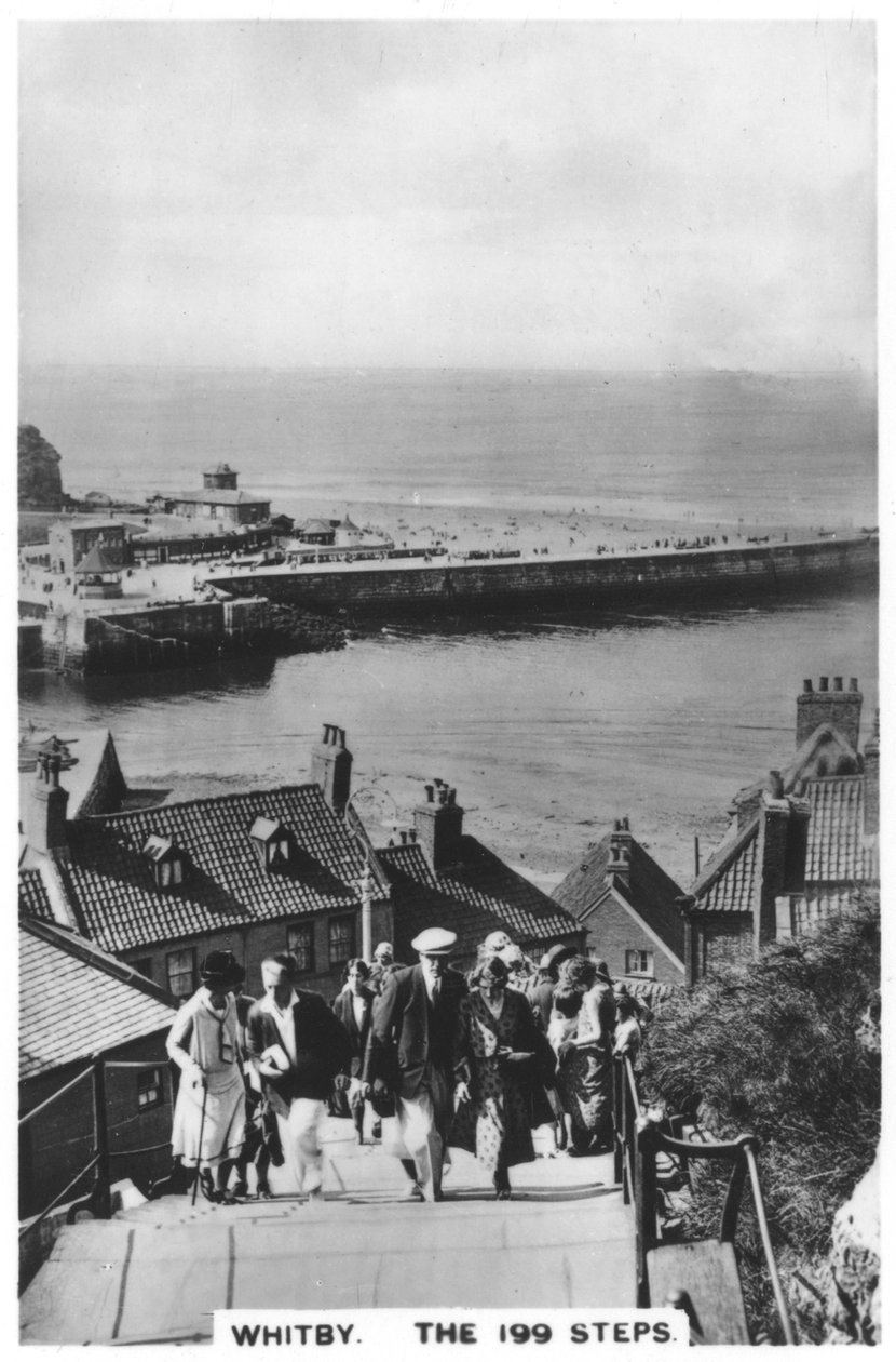 Los 199 escalones, Whitby, 1936 de Unbekannt