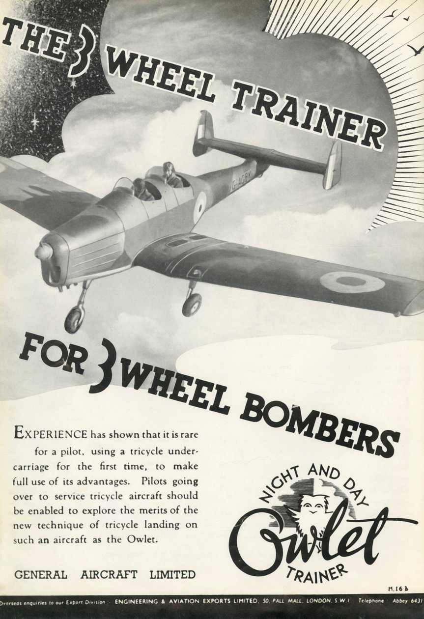 El entrenador de 3 ruedas para bombarderos de 3 ruedas, 1941 de Unbekannt