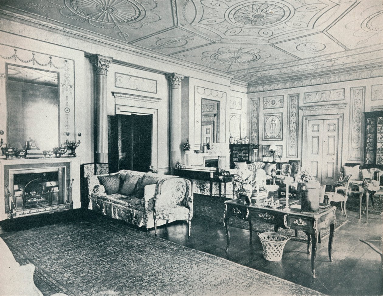 El Salón Adam, Stoke Edith, c1909 de Unbekannt
