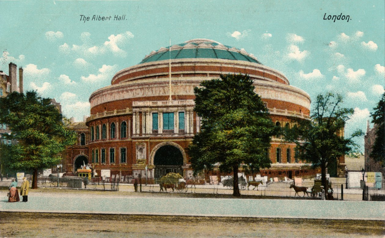 El Albert Hall, Londres, c1910 de Unbekannt