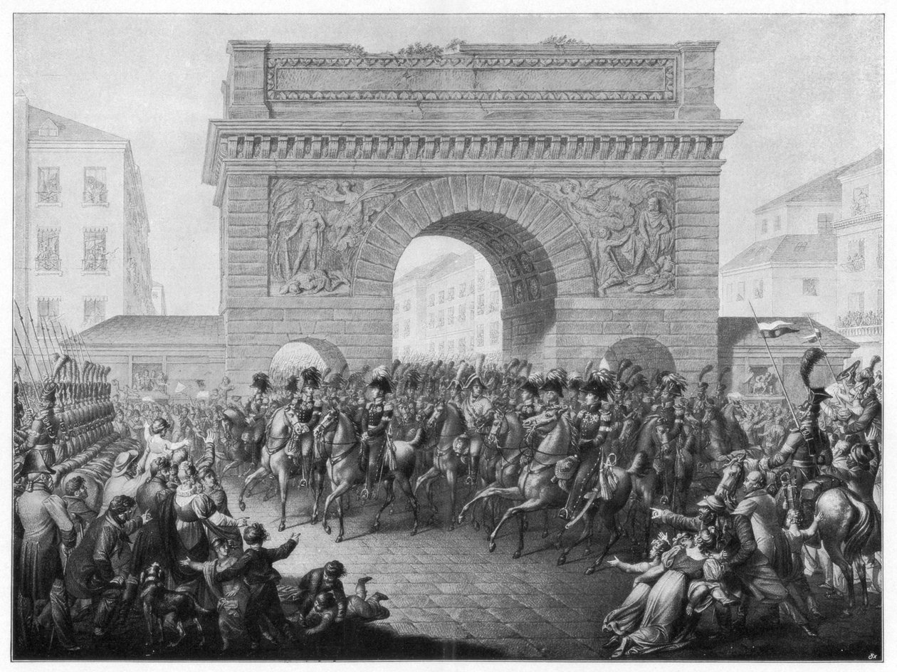 Los aliados entran en París, 31 de marzo de 1814, 1900 de Unbekannt