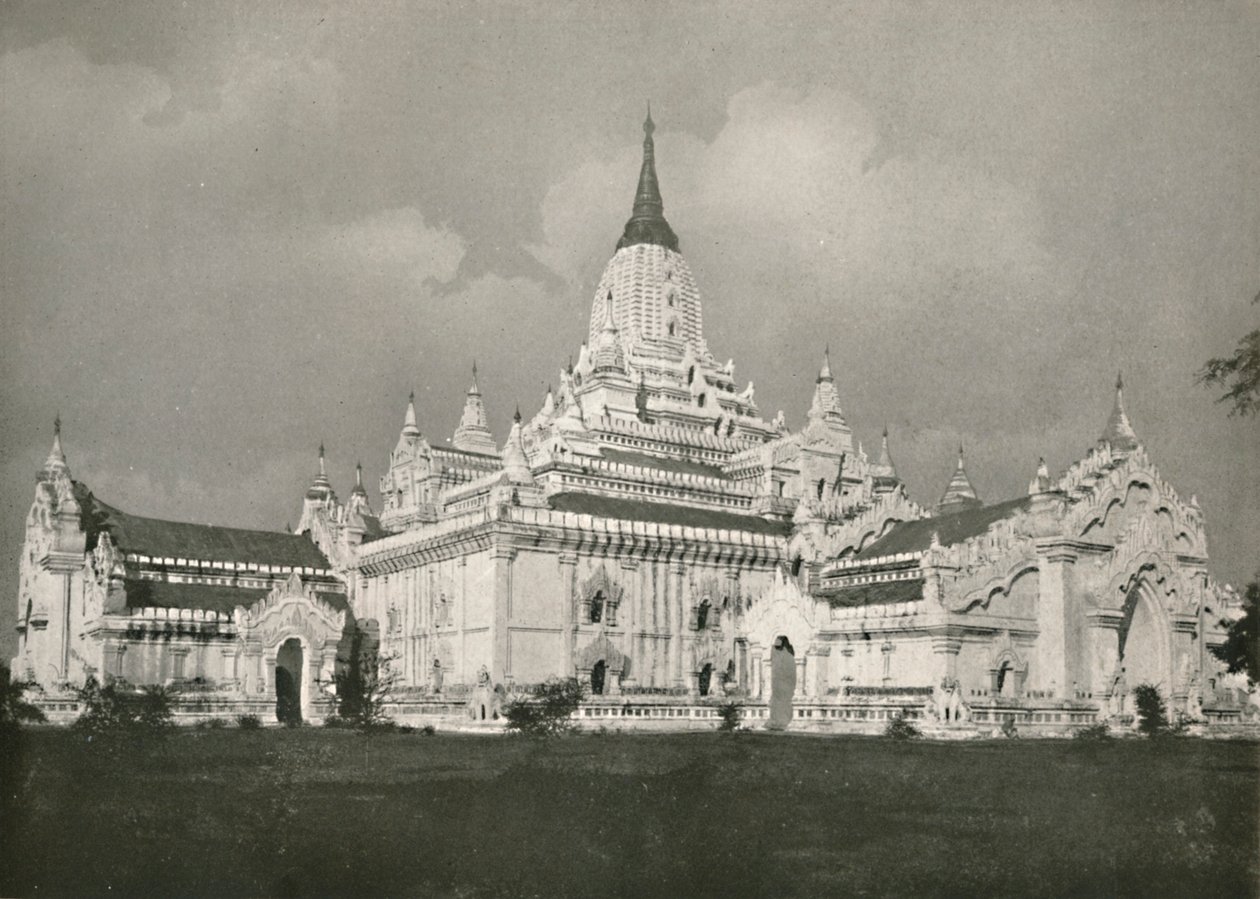 La pagoda Anauda, Pagau, 1900 de Unbekannt