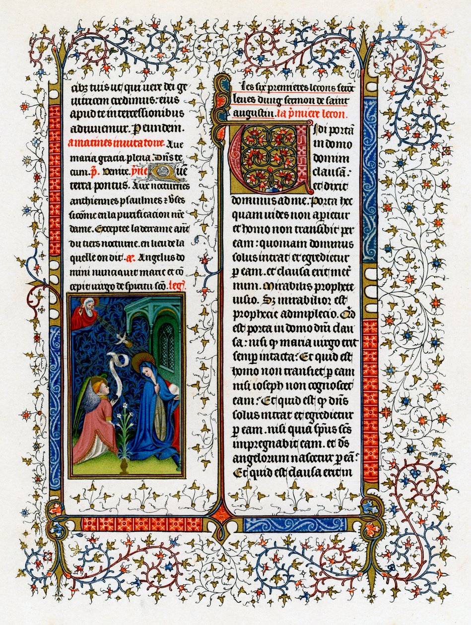 La Anunciación, 1413-1419 de Unbekannt