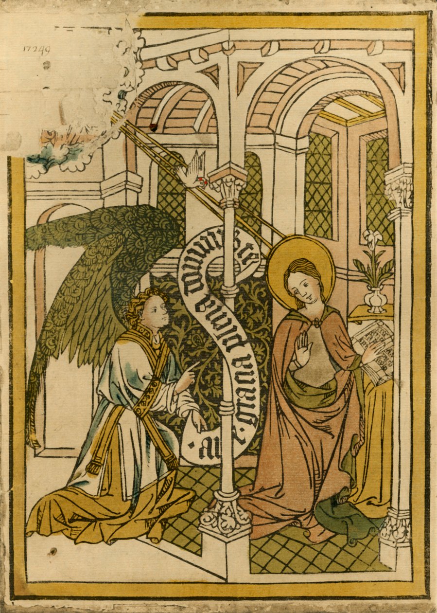 La Anunciación, 1915 de Unbekannt