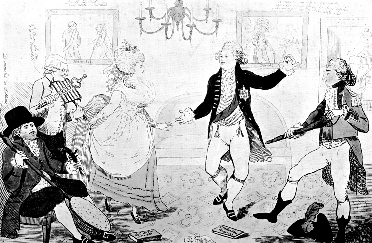 El Tonto de Abril, o Las Locuras de una Noche..., 1786 de Unbekannt