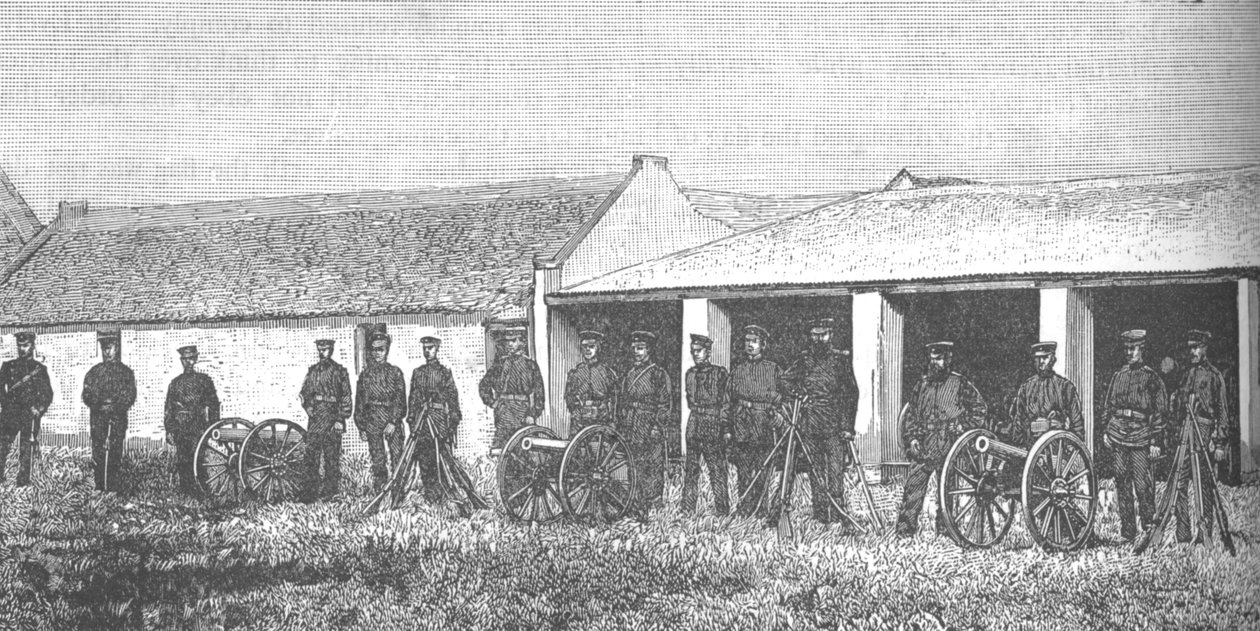 La artillería de la República Sudafricana, c1880s de Unbekannt