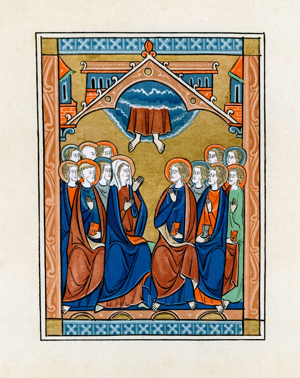 La Ascensión, 1250-1260 de Unbekannt