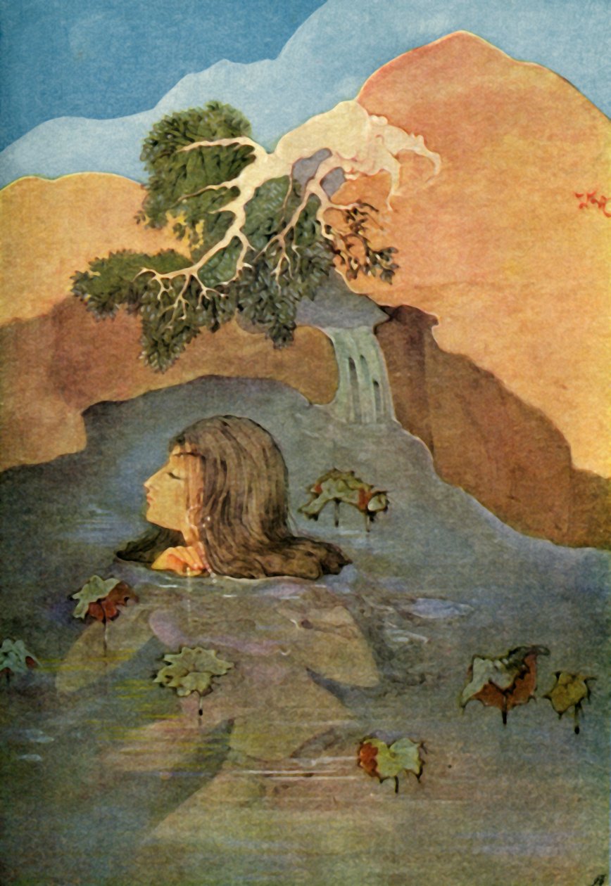 El ascetismo de Uma, 1920 de Unbekannt