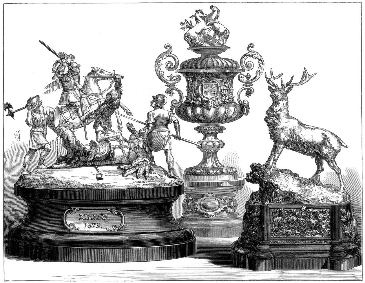 El plato del premio Ascot, 1875 de Unbekannt