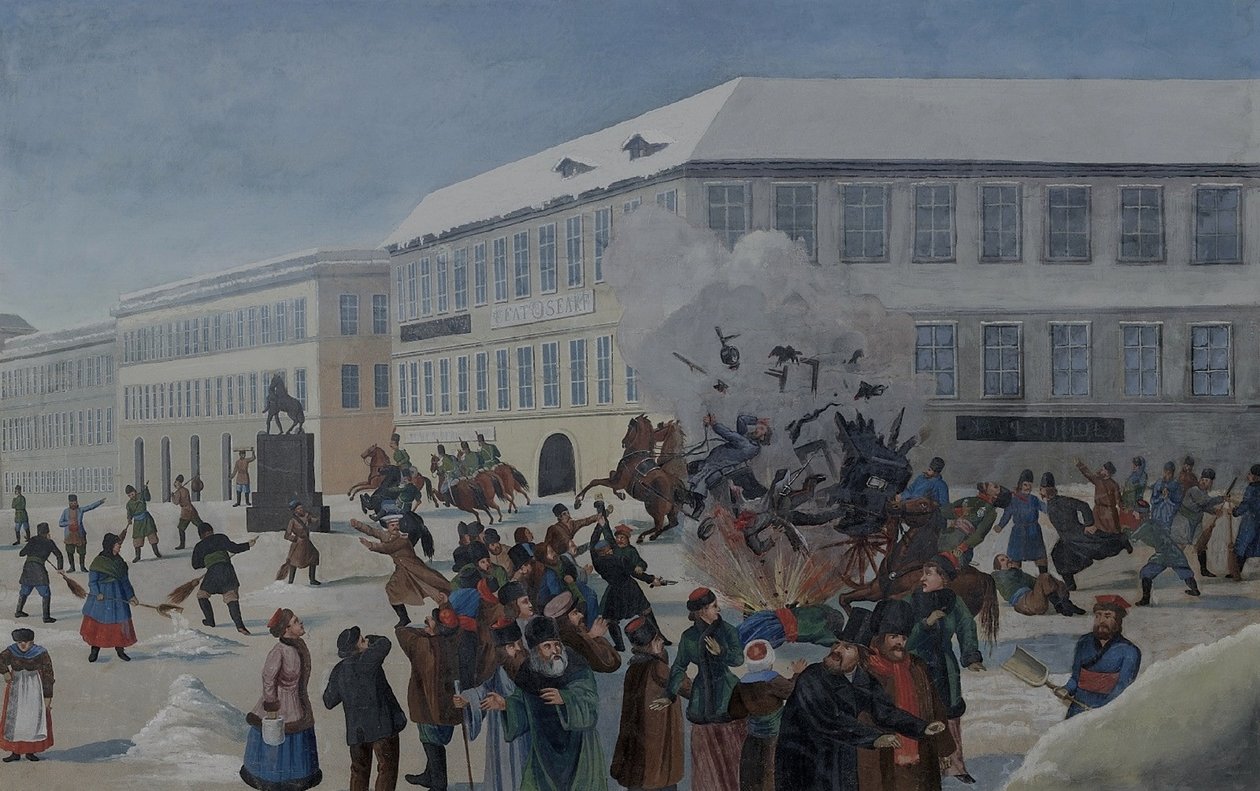 El Asesinato de Alejandro II el 13 de marzo de 1881 de Unbekannt