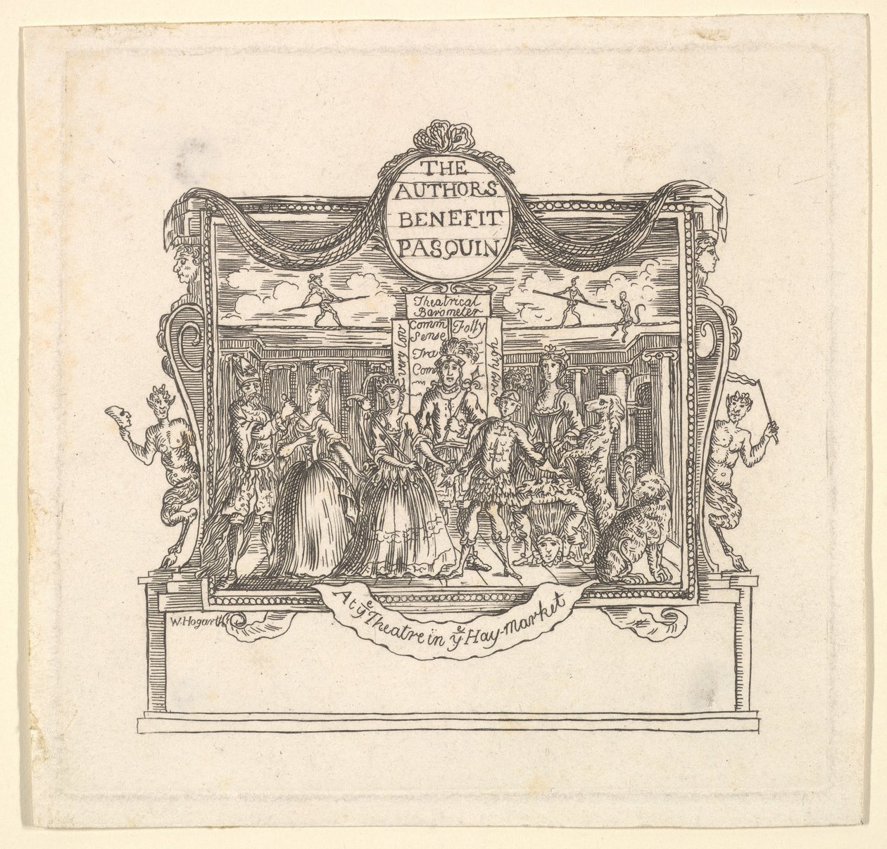 El beneficio del autor: Pasquin, 1736 de Unbekannt
