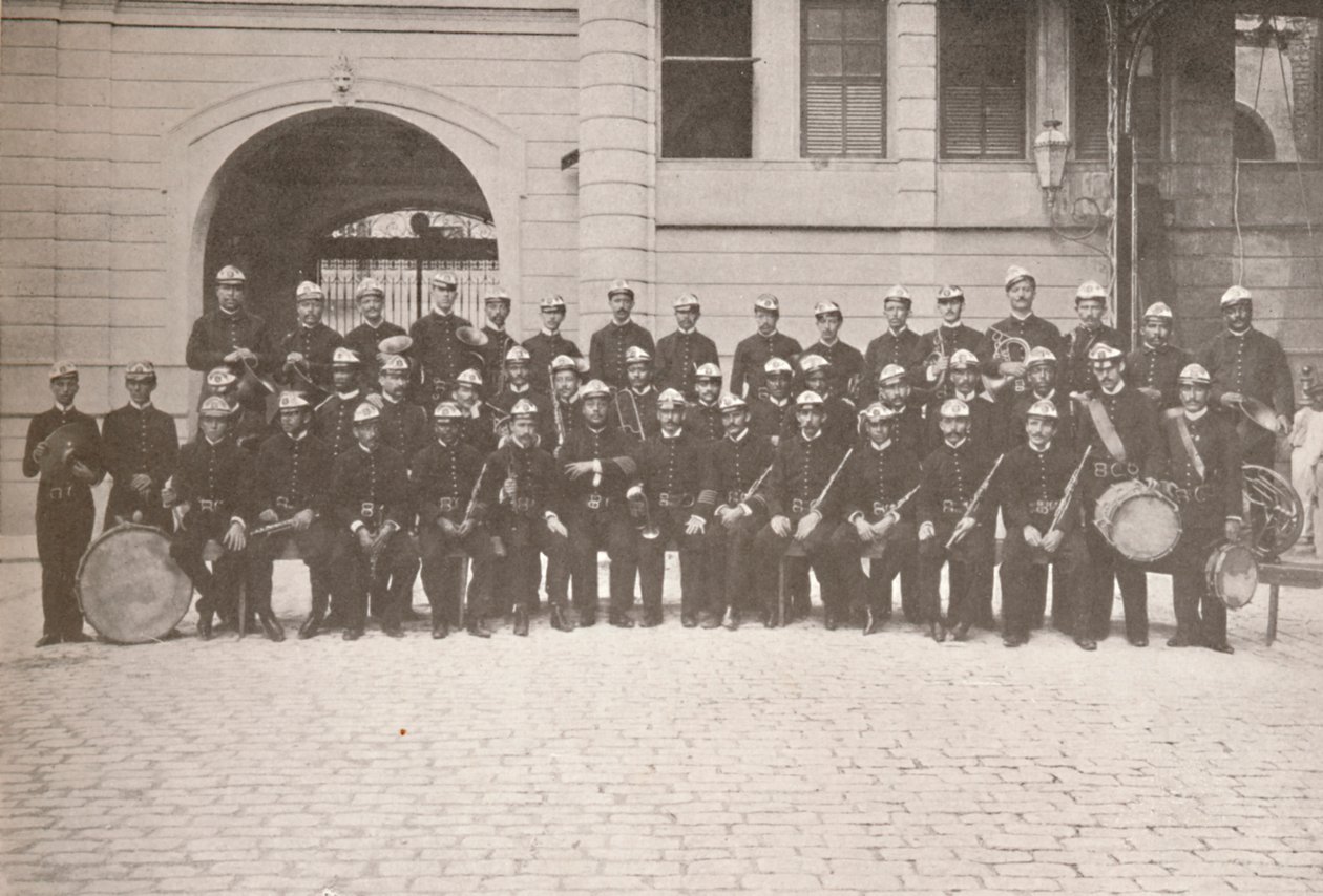 La banda del Cuerpo de Bomberos de Río, 1914 de Unbekannt