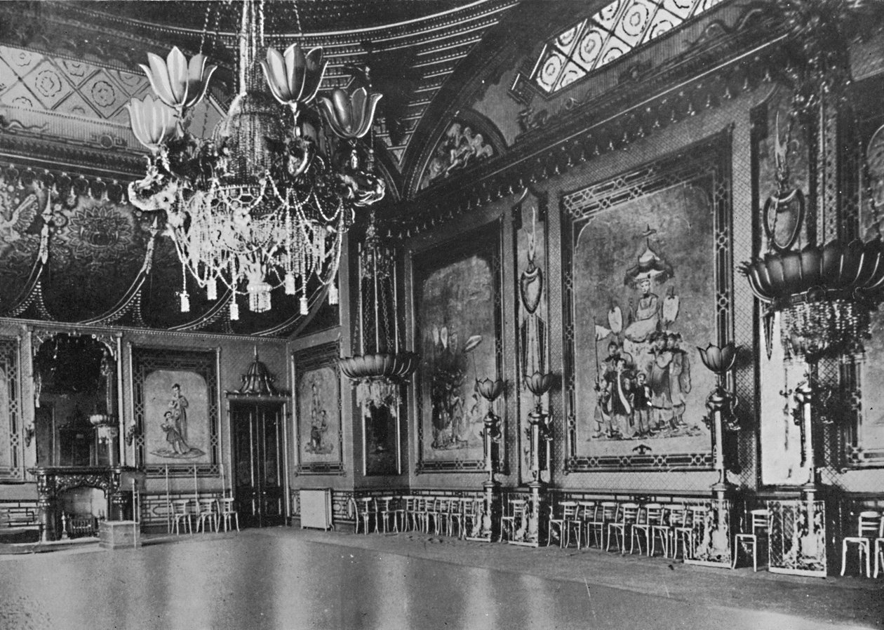 La sala de banquetes como es hoy, 1939 de Unbekannt