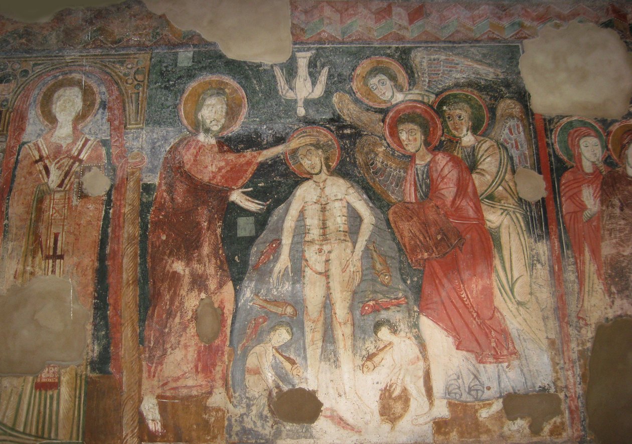 El Bautismo de Cristo de Unbekannt