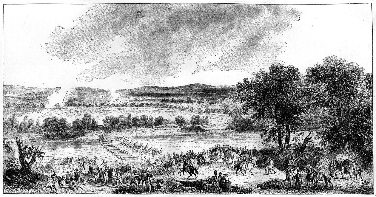La batalla de Arcole, Italia, 15-17 de noviembre de 1796 1882-1884 de Unbekannt