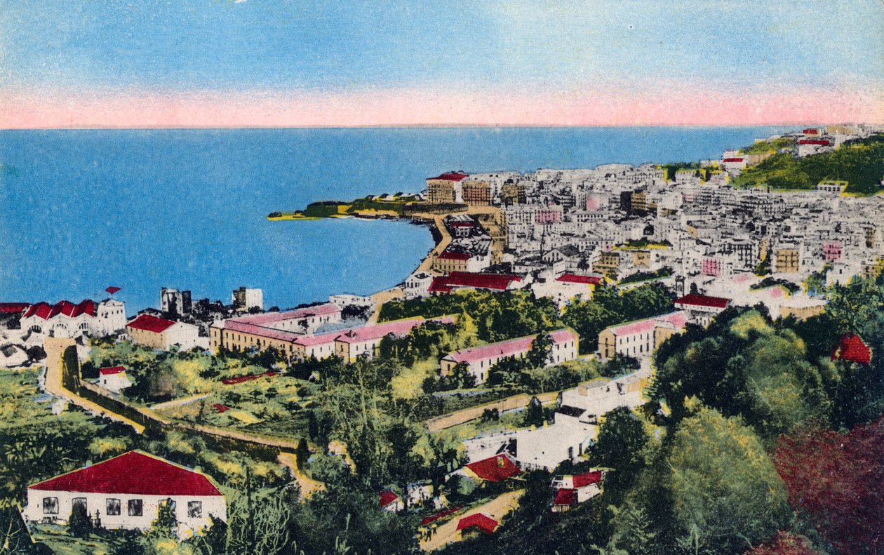 La bahía de Argel, Argel, Argelia, principios del siglo XX de Unbekannt