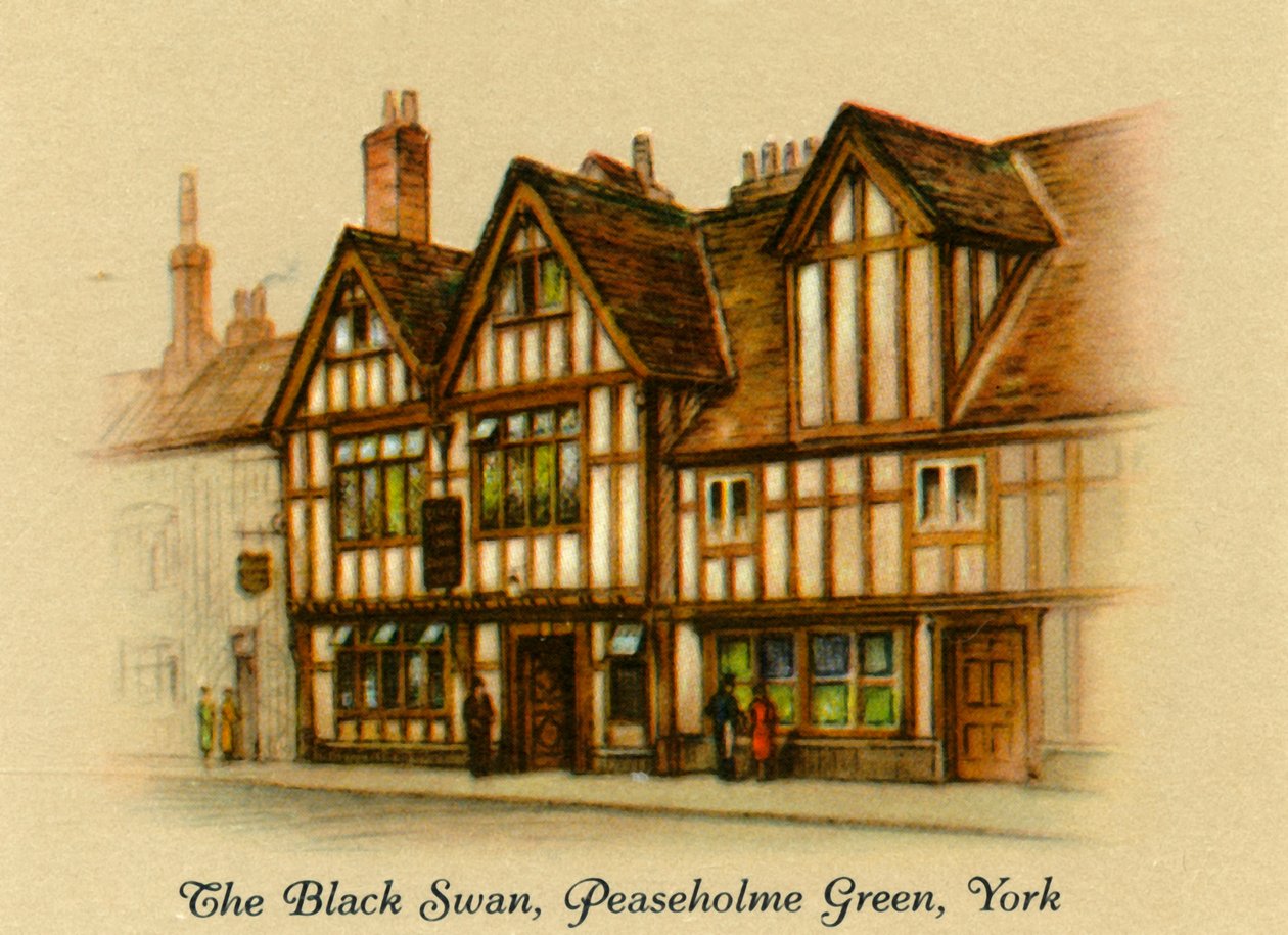 El Cisne Negro, Peaseholme Green, York, 1936 de Unbekannt
