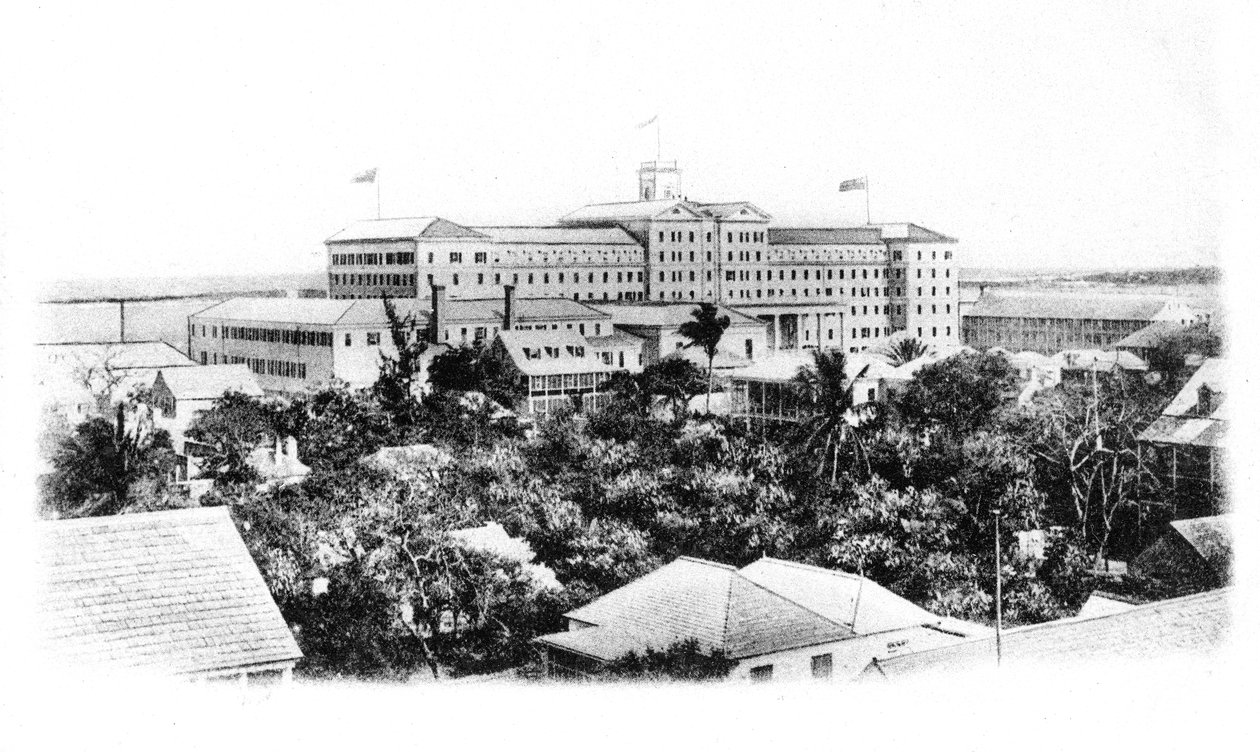 El Hotel Hilton Colonial Británico, Nassau, Nueva Providencia, Bahamas, 1911 de Unbekannt