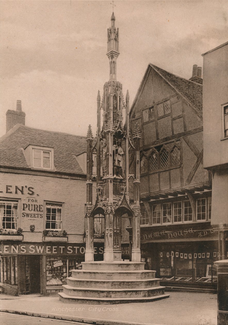 The Buttercross, Winchester, Hampshire, principios del siglo XX de Unbekannt