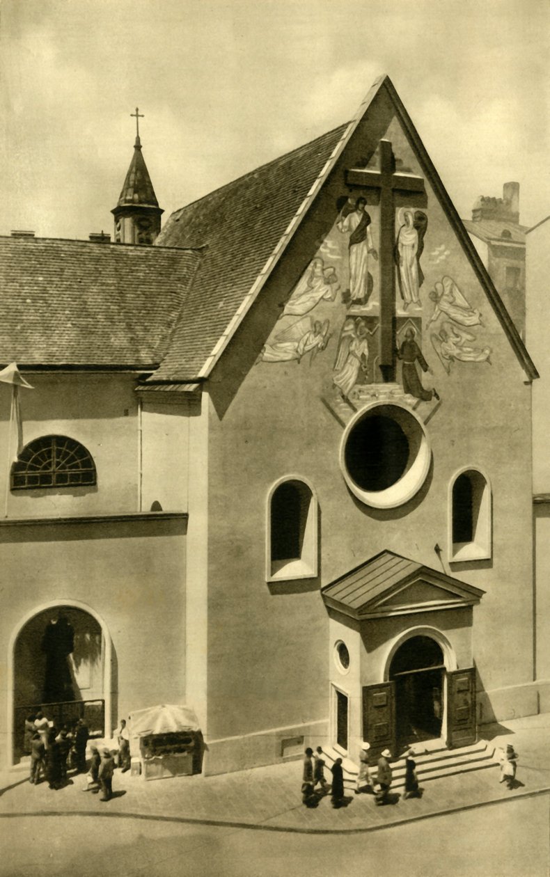 La Iglesia de los Capuchinos, Viena, Austria, c1935 de Unbekannt