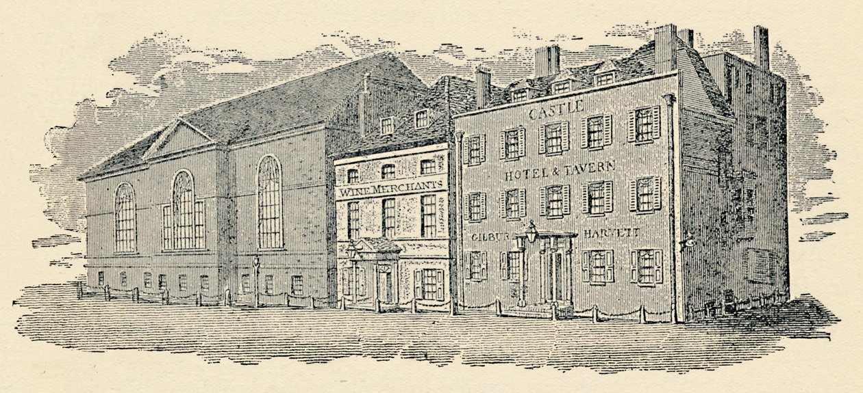 La Taberna del Castillo, Brighton, 1814, 1939 de Unbekannt