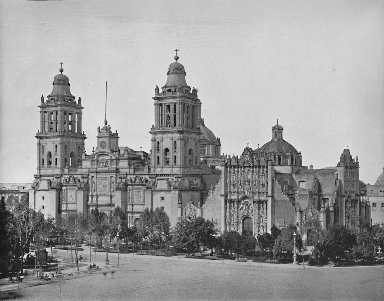 La Catedral, Ciudad de México, c. 1897 de Unbekannt