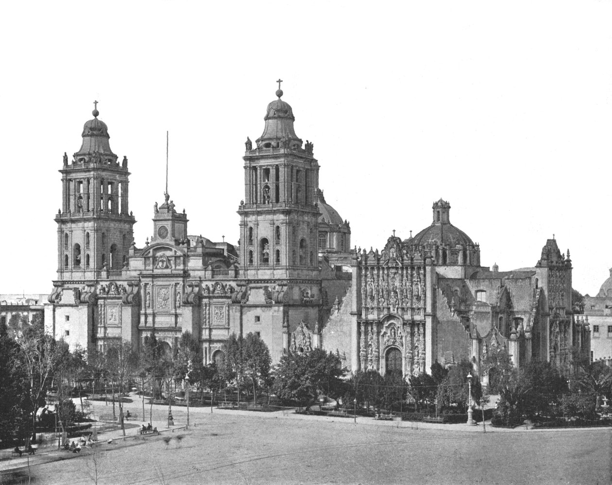 La Catedral, Ciudad de México, México, c1900 de Unbekannt