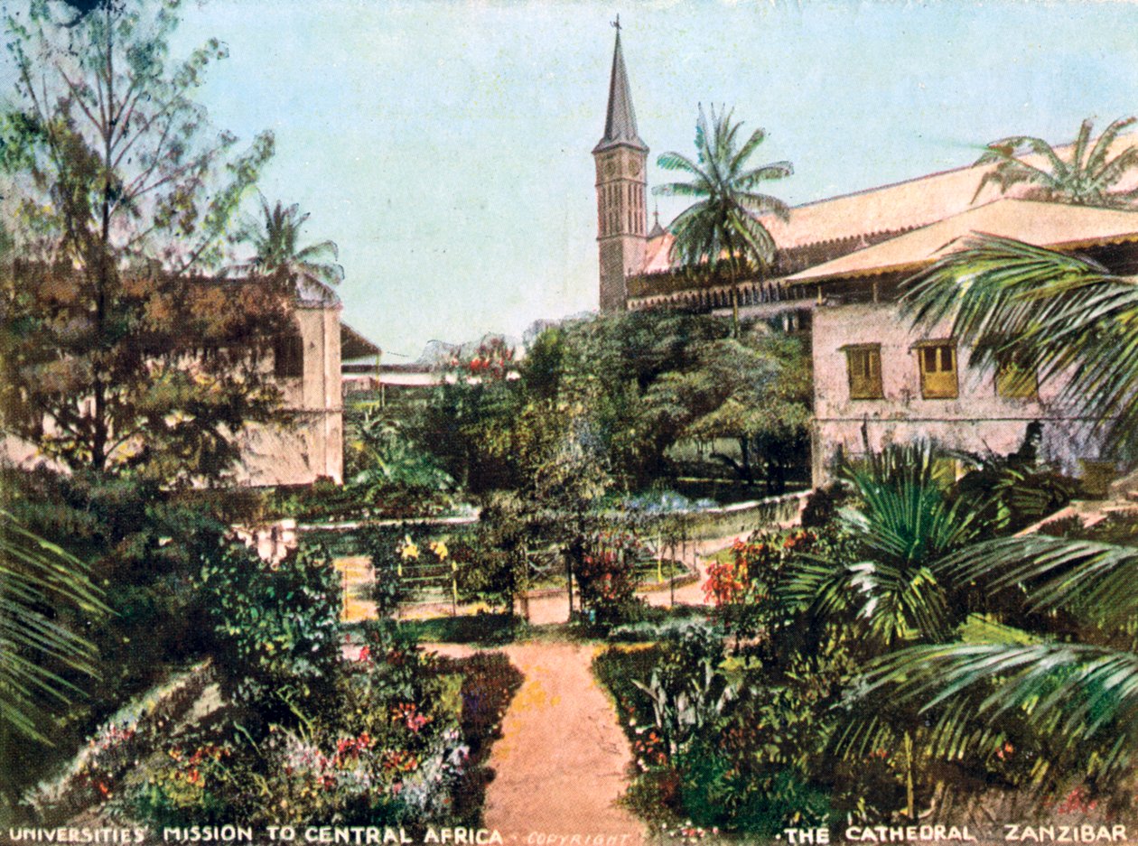 La Catedral, Zanzíbar, Tanzania, África, 1904 de Unbekannt