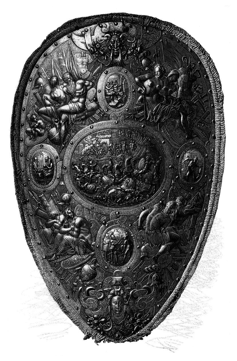 El Escudo de Cellini, 1882 de Unbekannt