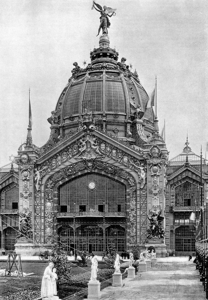 La Cúpula Central, Exposición Universal, París, 1889 de Unbekannt
