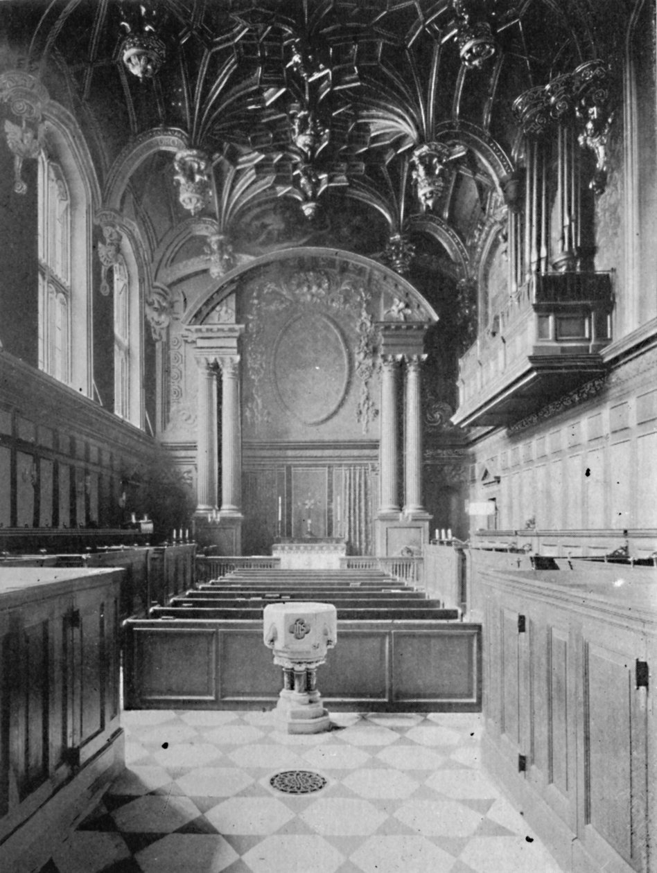 La Capilla, Palacio de Hampton Court, 1903 de Unbekannt