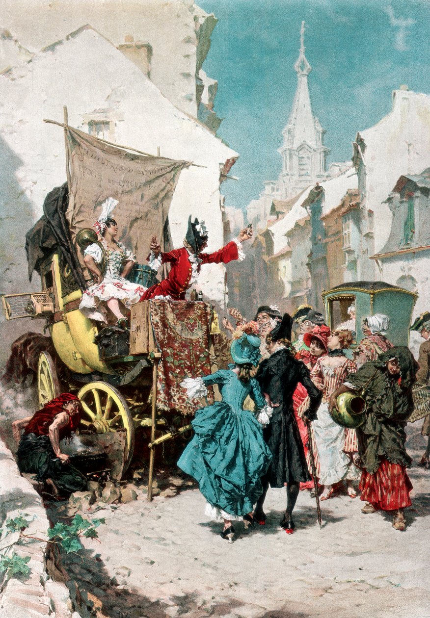 El charlatán, 1889 de Unbekannt
