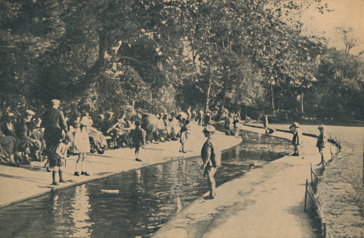 El rincón de los niños, Jardines de Placer Central, 1929 de Unbekannt