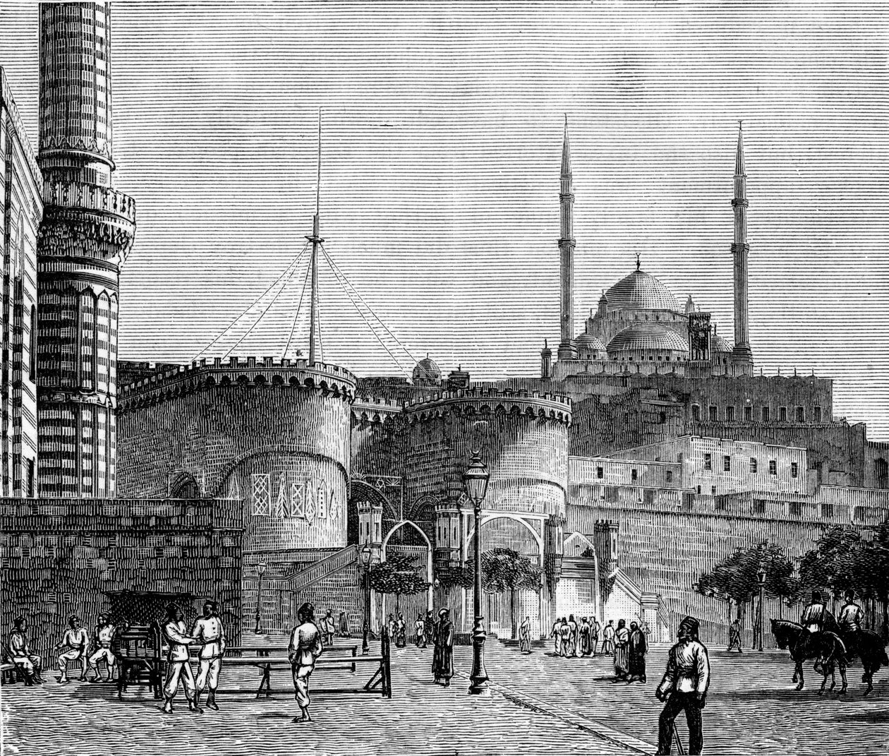 La Ciudadela, El Cairo, Egipto, 1900 de Unbekannt