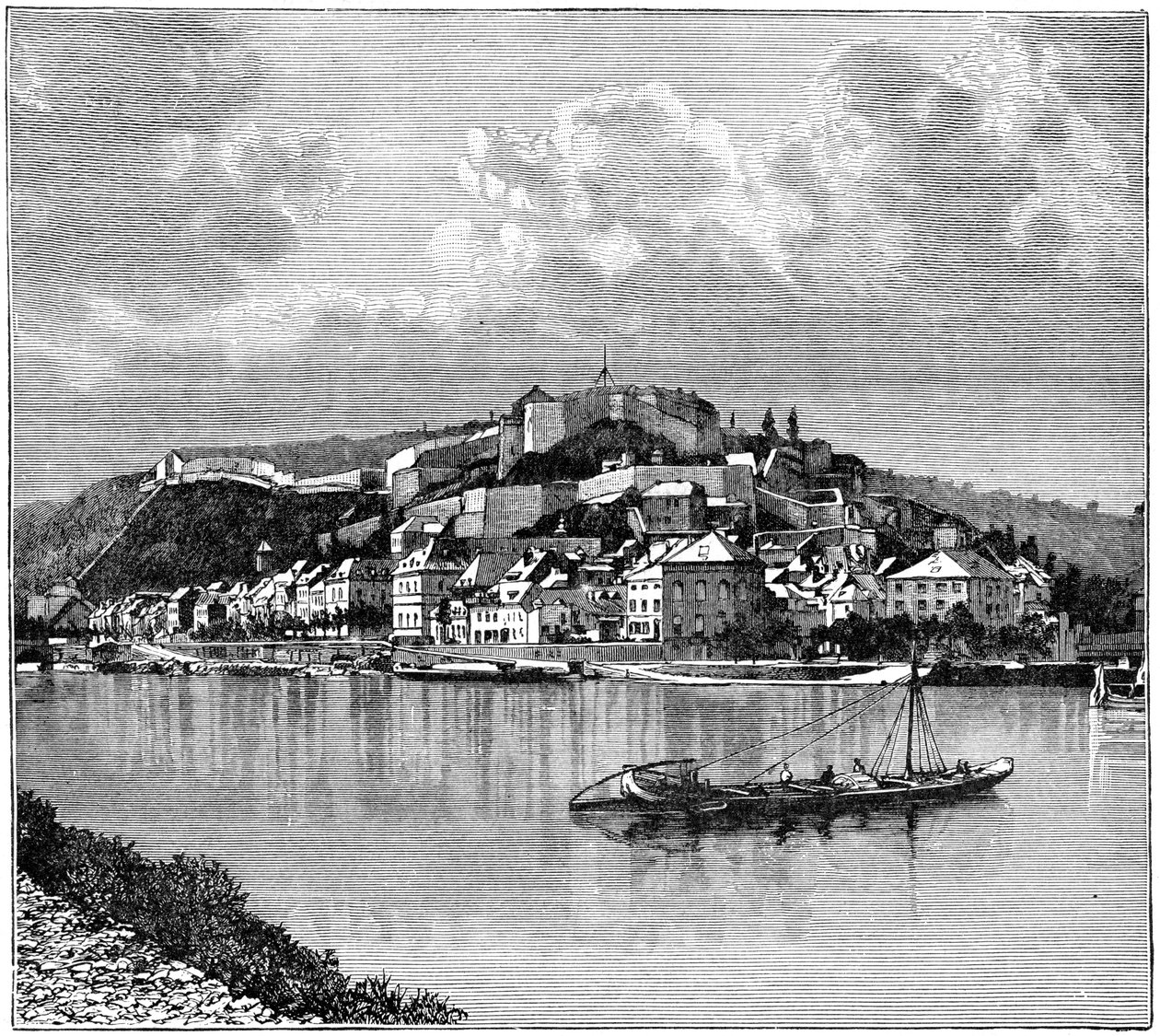 La ciudadela de Namur, 1898 de Unbekannt