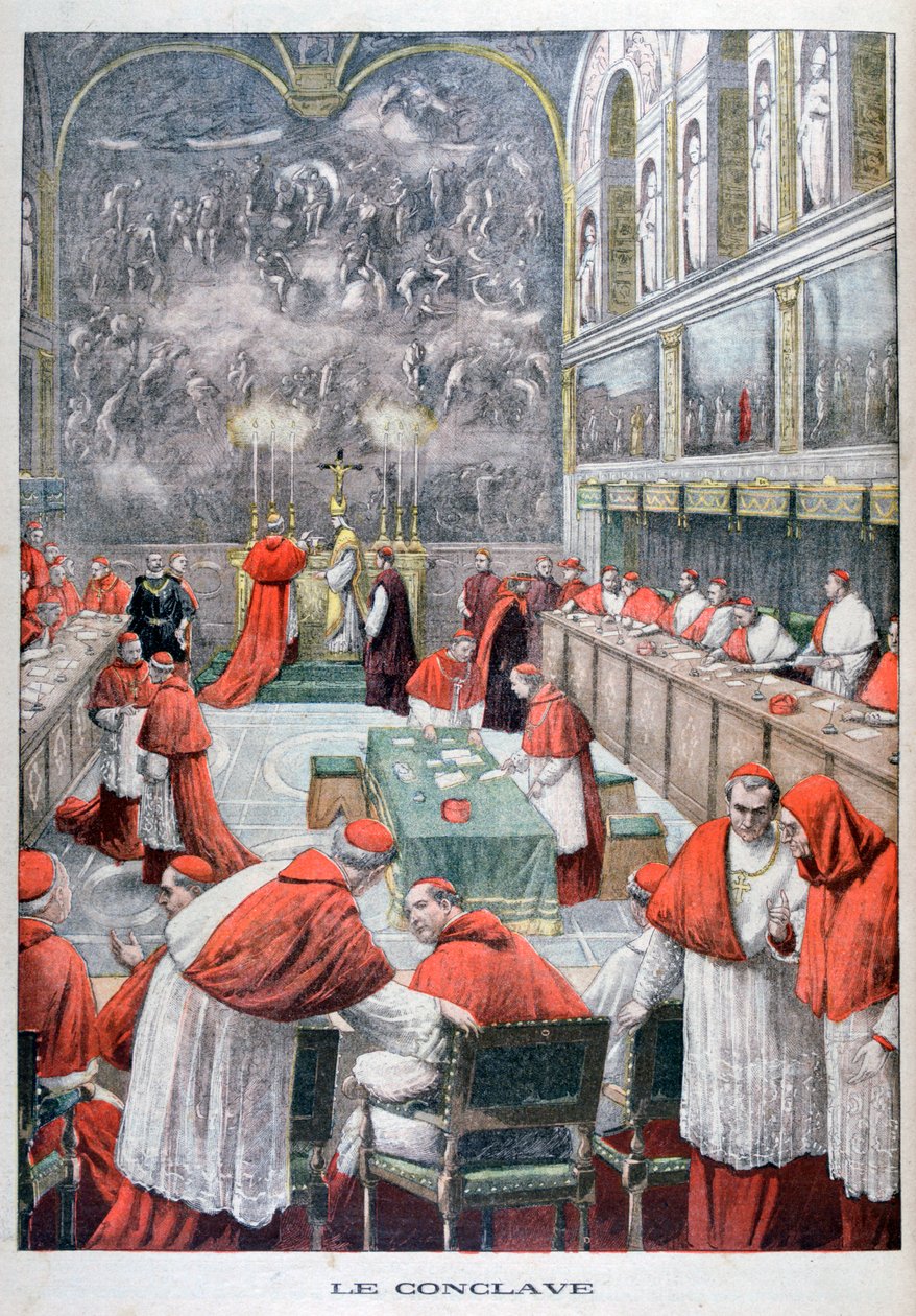 El cónclave, 1903 de Unbekannt