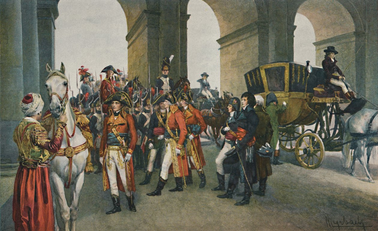 Los cónsules toman posesión de las Tullerías, 10 de agosto de 1792, 1896 de Unbekannt