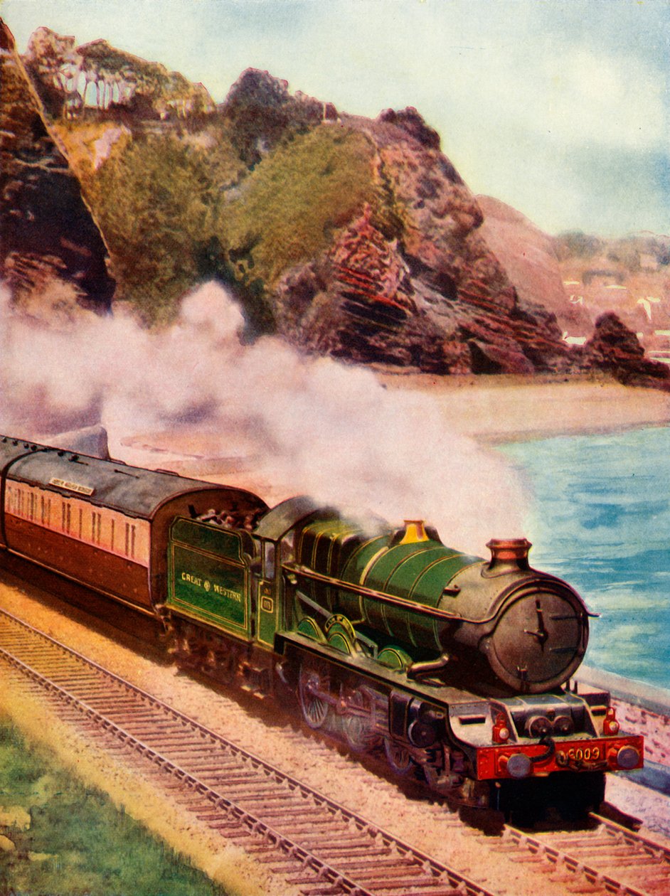 El Cornish Riviera Express tirado por una locomotora clase King de Unbekannt