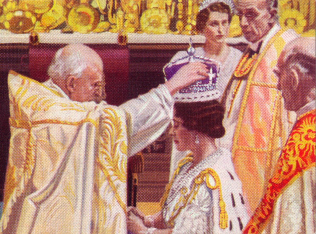 La coronación de la Reina Isabel 1900-2002, 1937 de Unbekannt