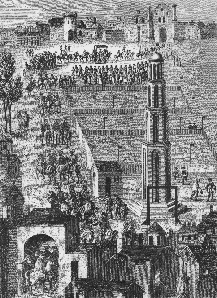 Procesión de coronación de Eduardo VI, 1547 de Unbekannt