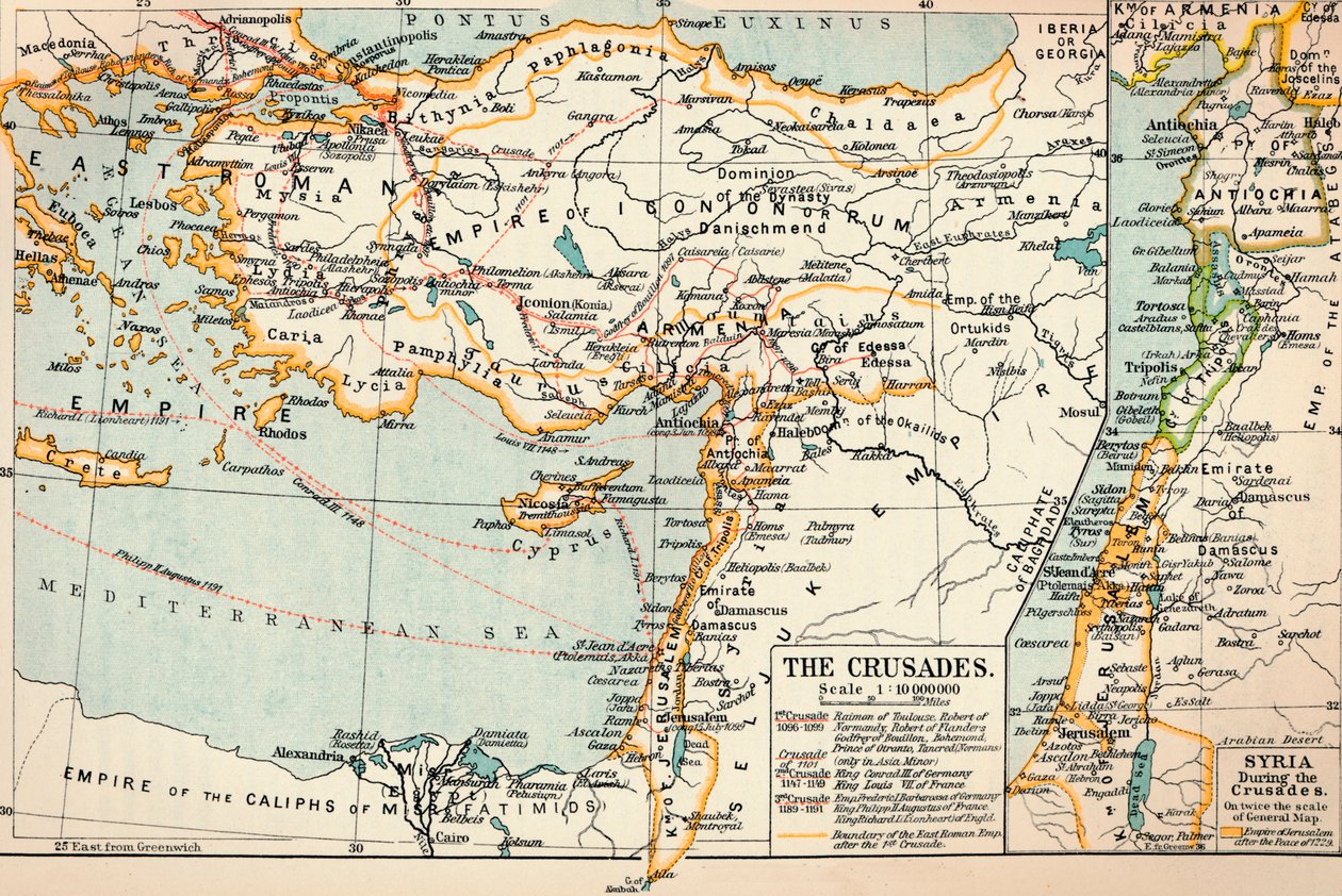 Las Cruzadas, c. 1906, 1907 de Unbekannt