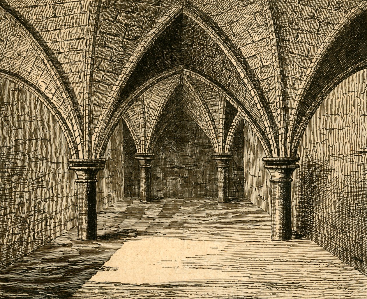 La cripta de Gerards Hall, 1897 de Unbekannt